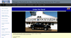 Desktop Screenshot of glasgowstockyards.com